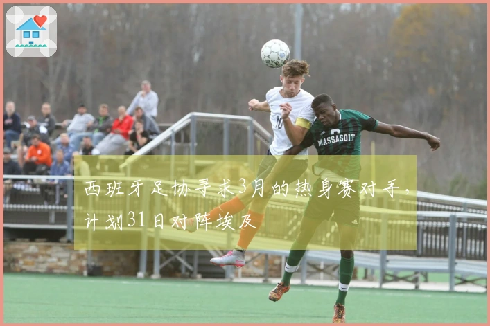 西班牙足协寻求3月的热身赛对手，计划31日对阵埃及