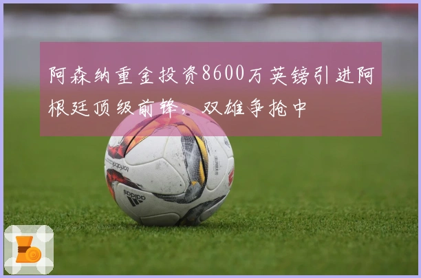 阿森纳重金投资8600万英镑引进阿根廷顶级前锋，双雄争抢中